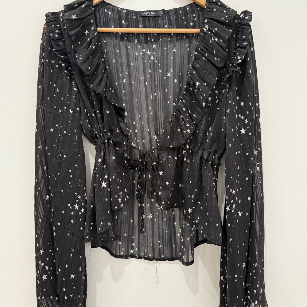 Nasty Gal open cardi